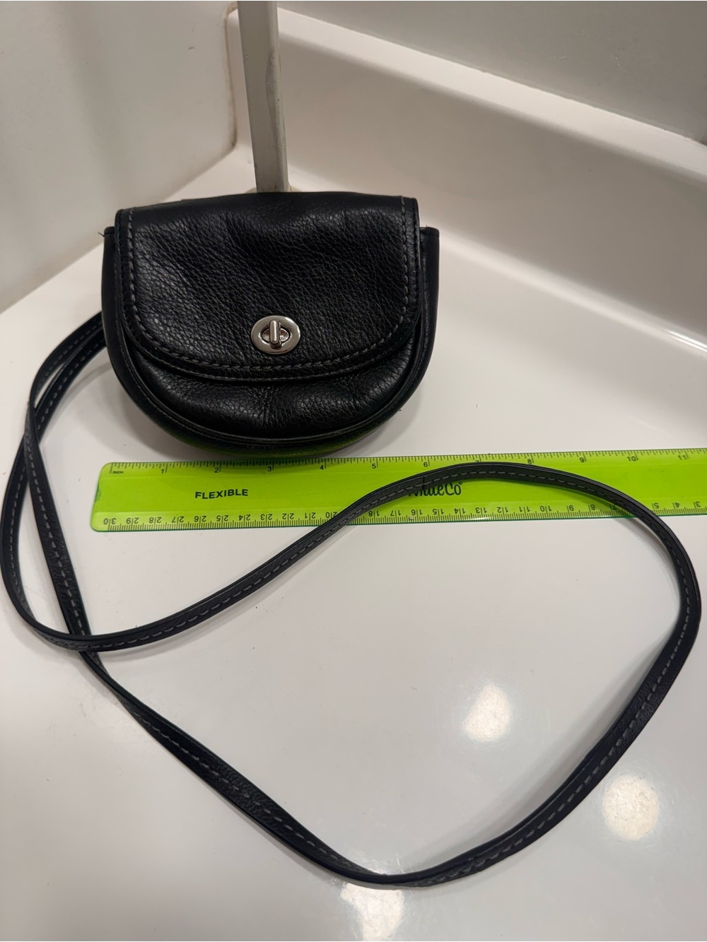 Coach mini turn lock crossbody #49872